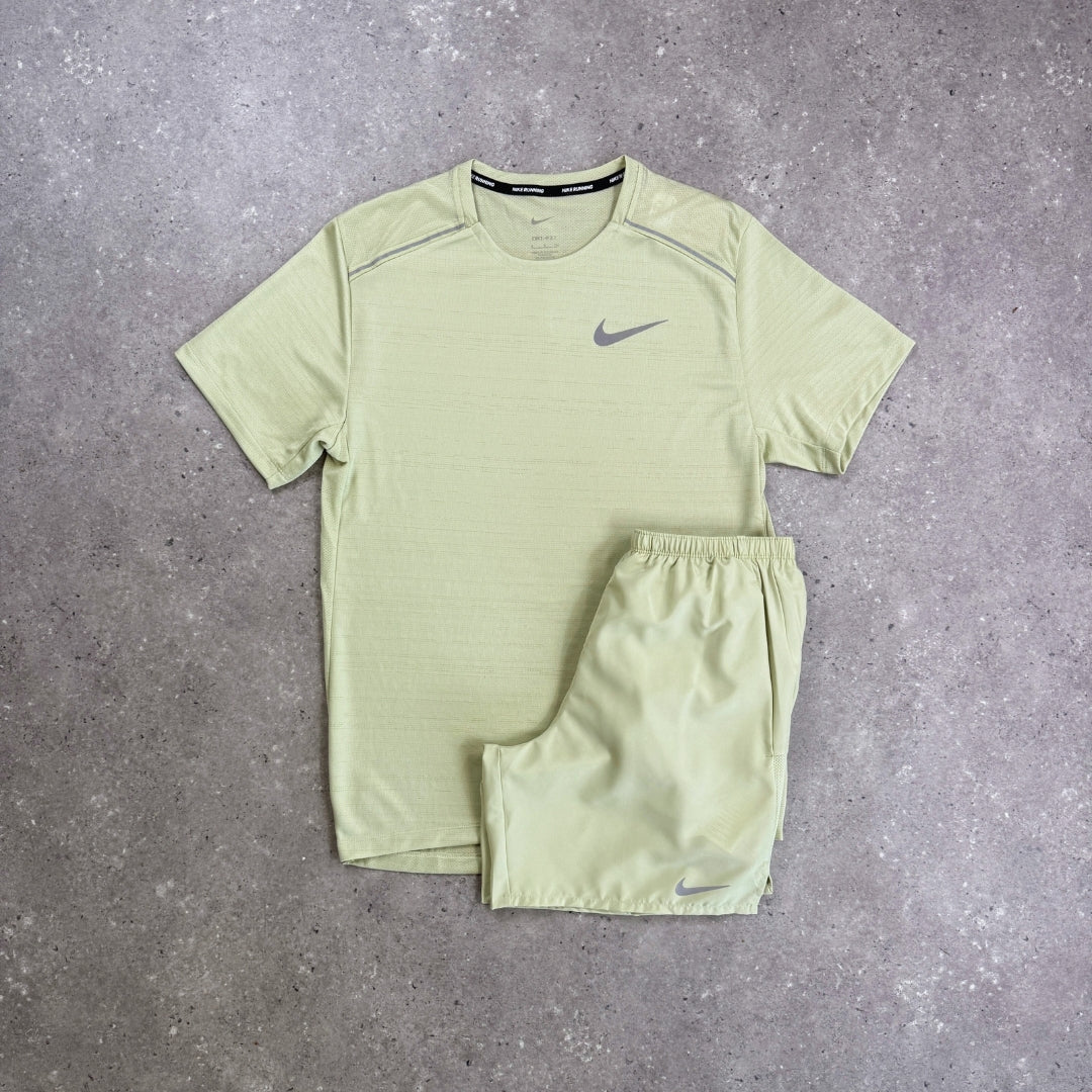 Nike Dri-Fit Miler - Olive