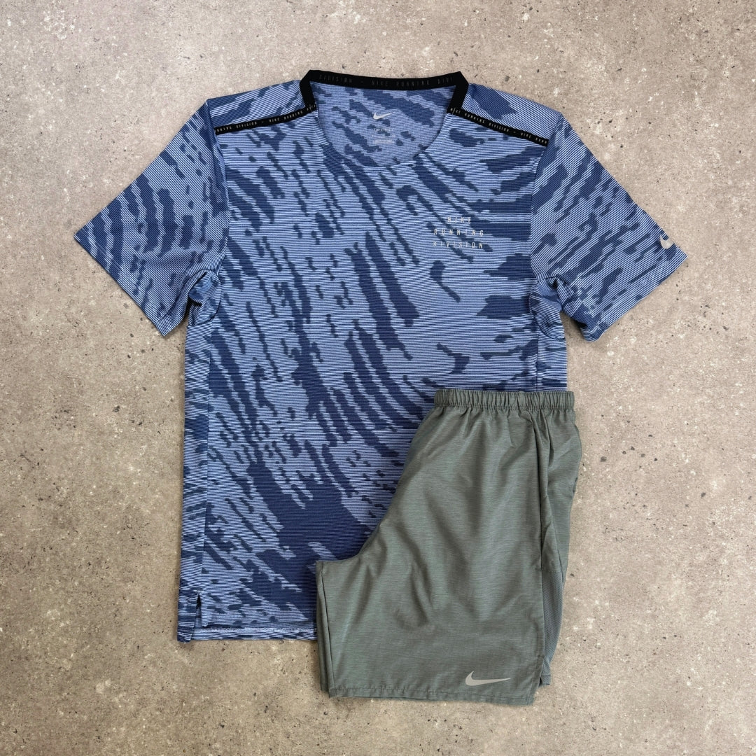 Nike Set | Baby Blue & Nike Challenger Shorts
