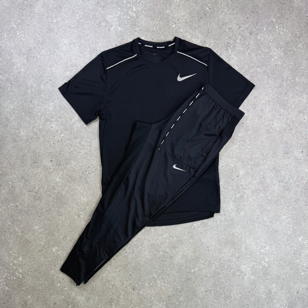 Nike Black Miler Set | Miler & Nike Phenoms Bottoms