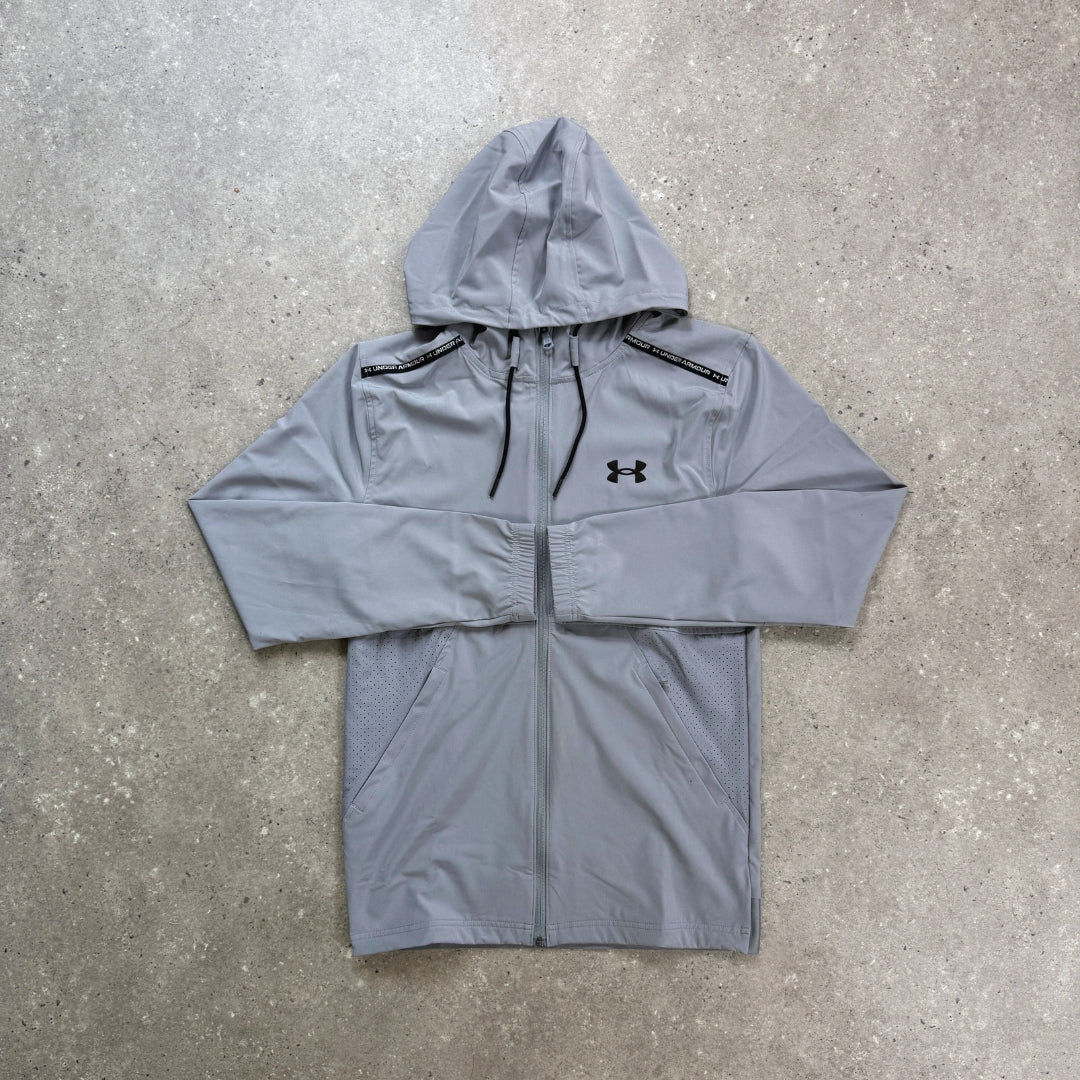 Under Armour JD Woven Jacket- Grey
