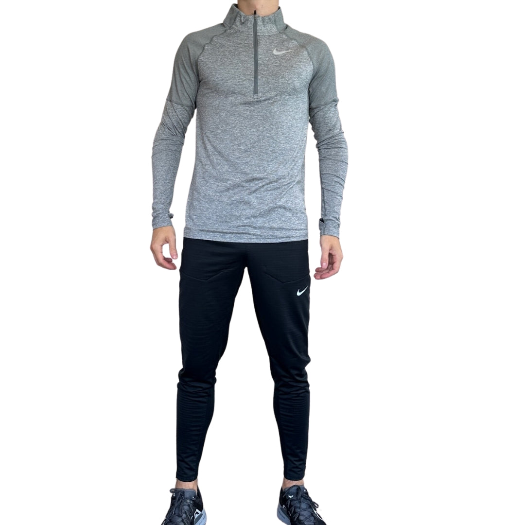 Nike Set | Nike Element 2.0 1/4 Zip Grey & Black Phenom Pants