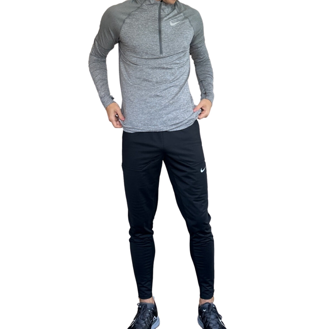 Nike Set | Nike Element 2.0 1/4 Zip Grey & Black Phenom Pants