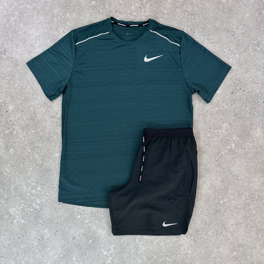 Nike  Set | Deep Jungle Miler & 7in Flex Strides