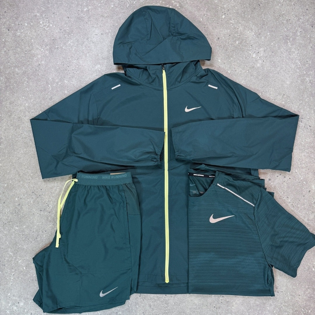 Nike Set | Deep Jungle Jacket, Deep Jungle Miler & Deep Jungle Flex Strides