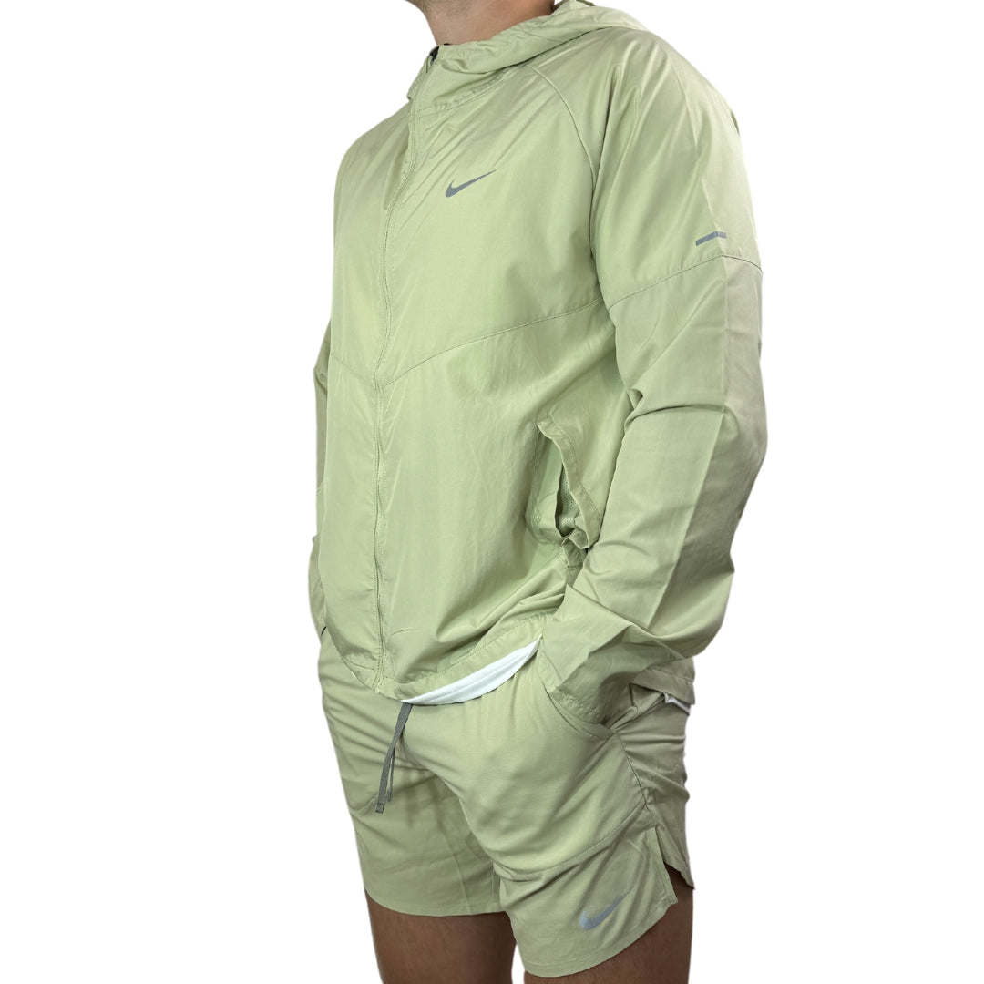 Nike Repel Run Division Miler Jacket Olive Aura