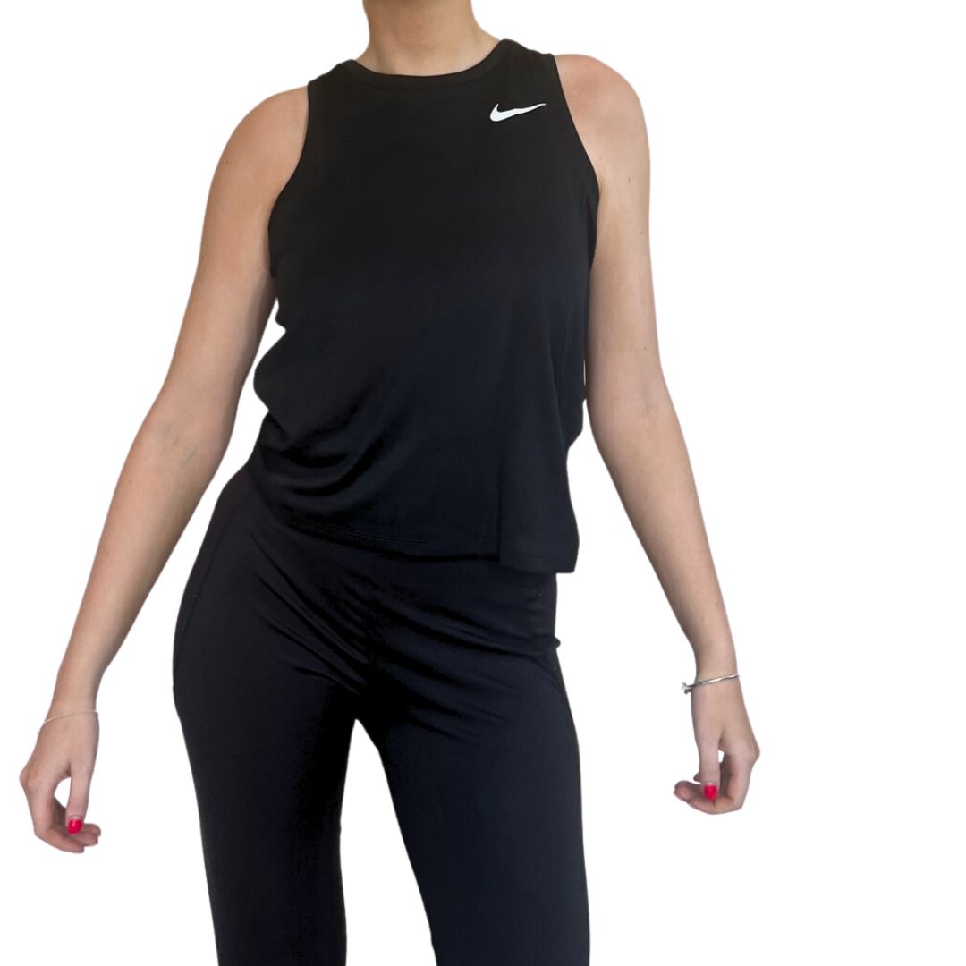 Nike Miler Tank Top Vest Black