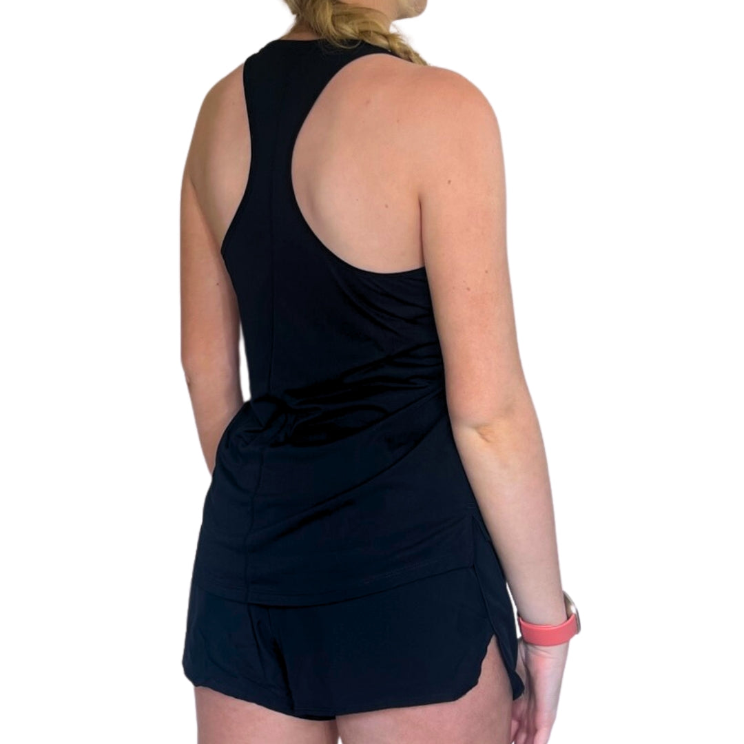 Nike Swoosh Run Tank - Black