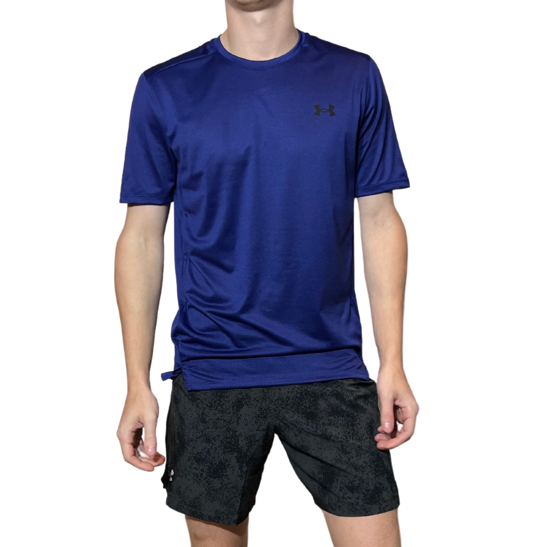 Under Armour Tech Vent SS T-Shirt- Blue