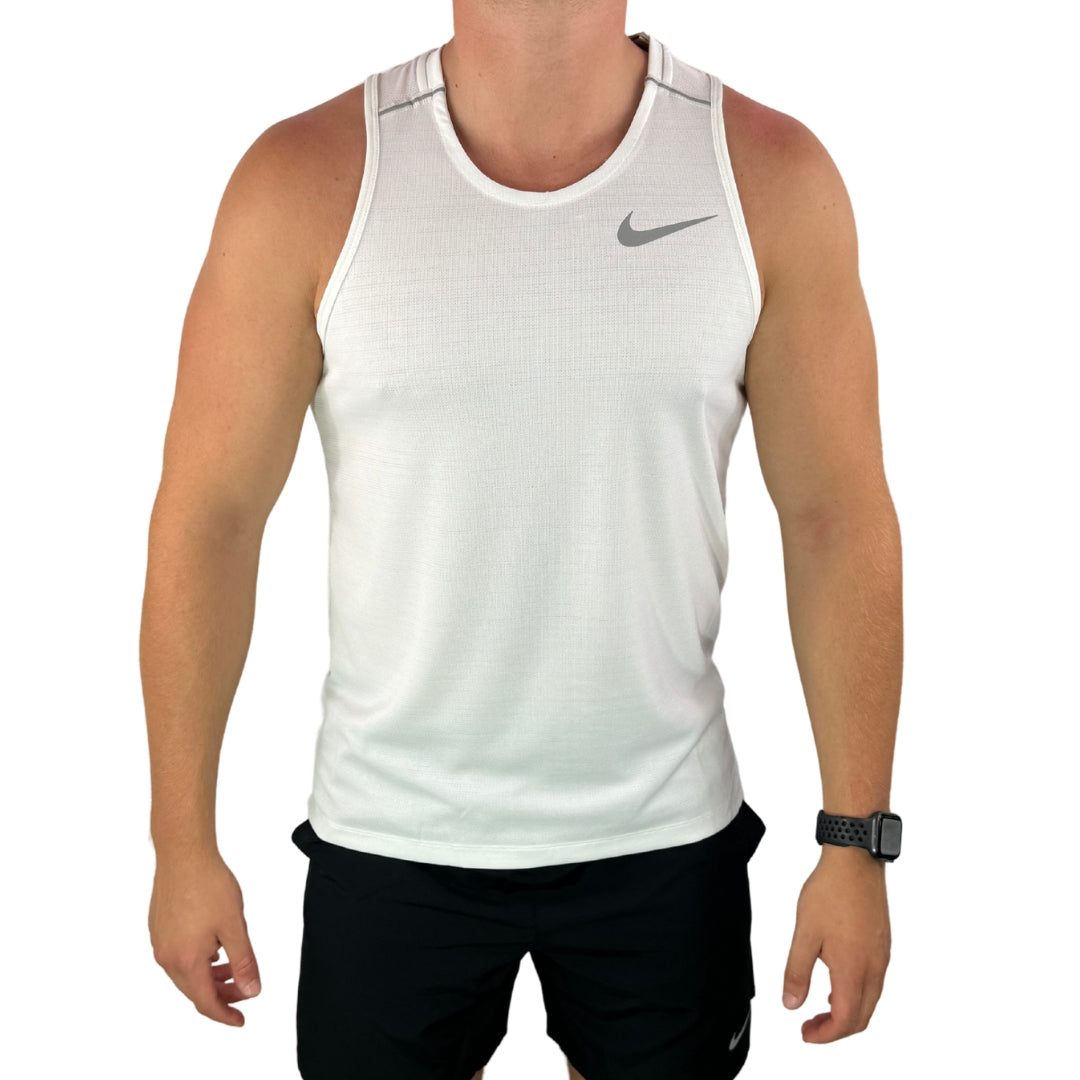 Nike Dri-Fit Miler Vest - White
