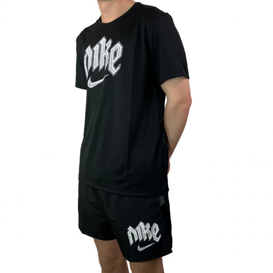 Nike Running Division Miler & Shorts- Black