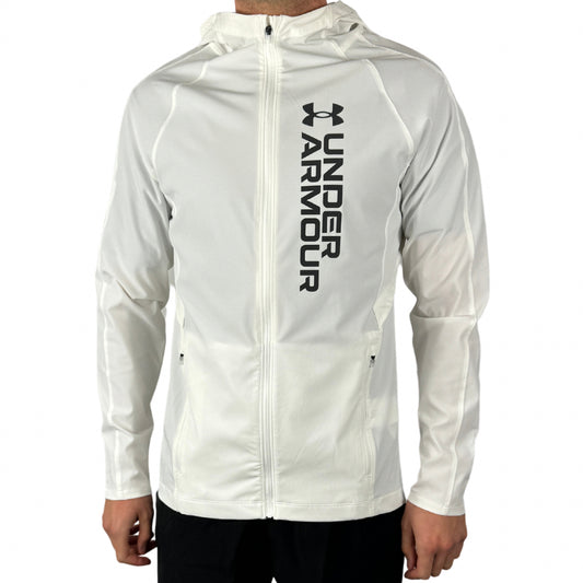 Under Armour Outrun The Storm Jacket- White