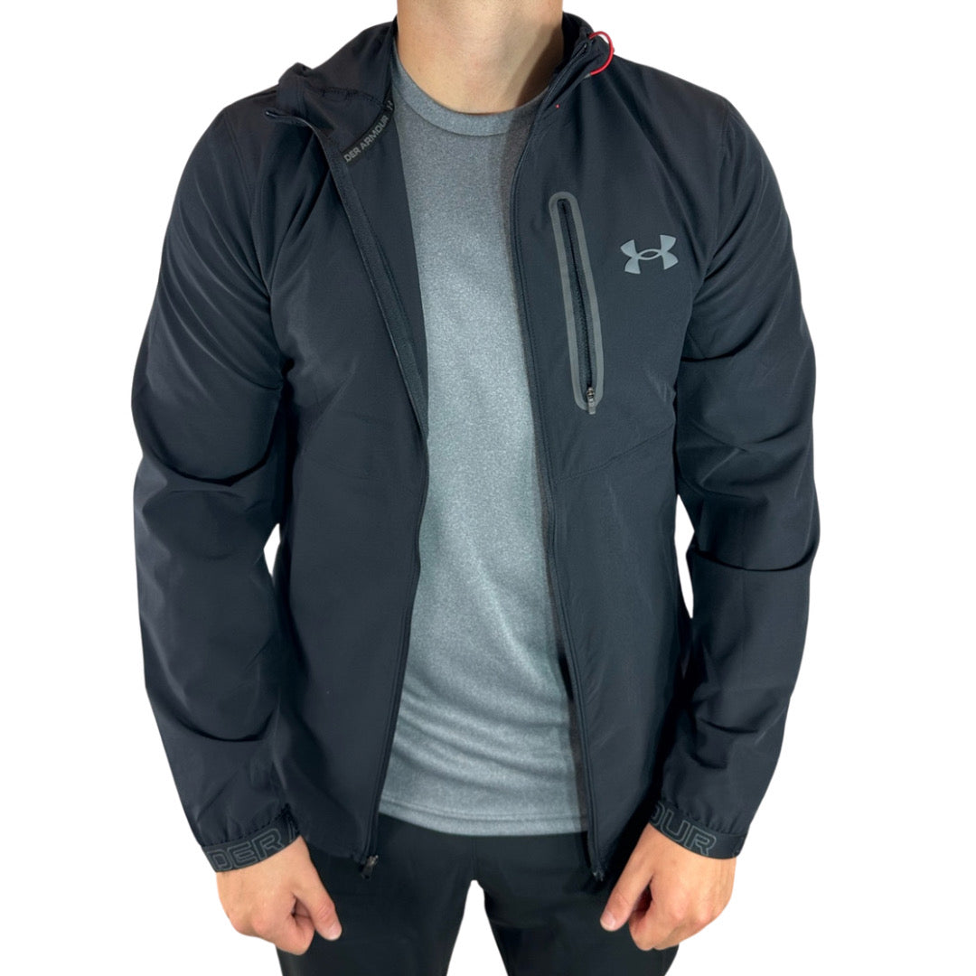 Under Armour JD Vanish Woven Jacket- Black