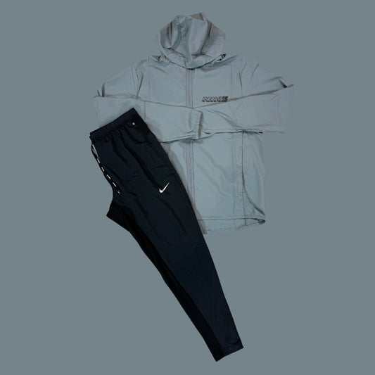 Nike Set | Grey Jacket & Black Phenom Trouser