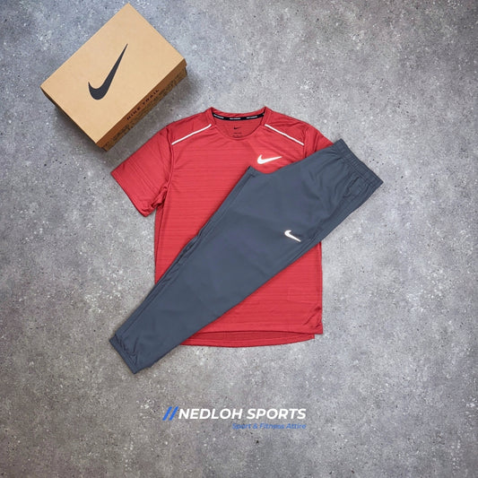 Nike Miler Set | Adobe Miler & Grey Challenger Trouser