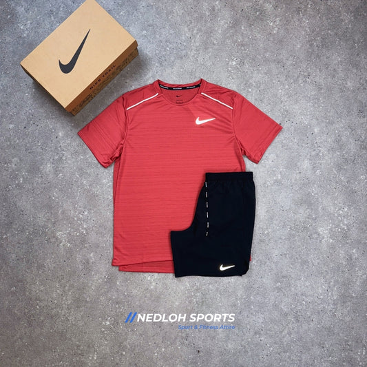Nike Miler Set | Adobe Miler & Black Flex Stride 7in Shorts