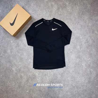 Nike Miler Long Sleeve - Black