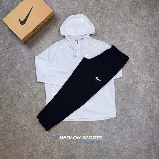 Nike Jacket Set | White UV Jacket & Black Challenger Trouser