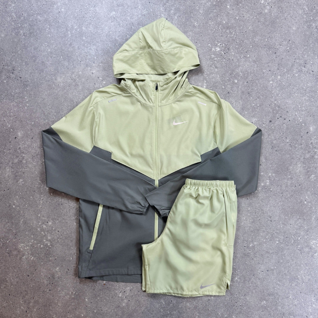 Nike Set | Olive Jacket & Shorts