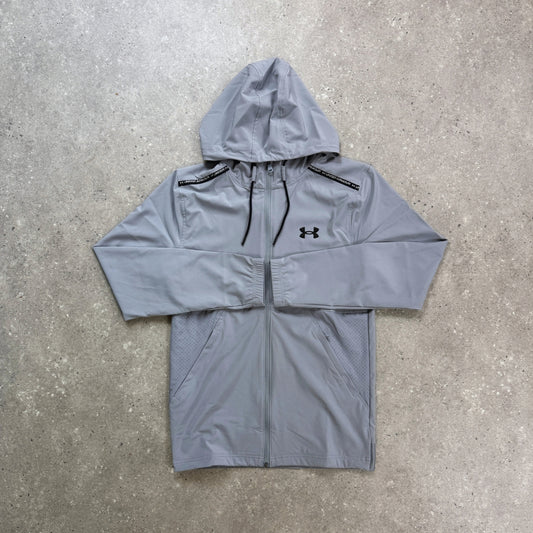 Under Armour JD Woven Jacket- Grey