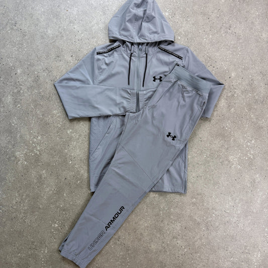 Under Armour Woven Tracksuit- Grey