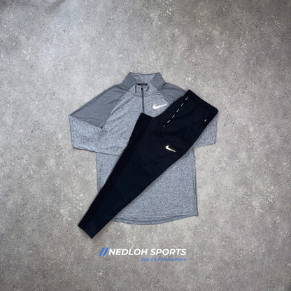 Nike Set | Nike Element 2.0 1/4 Zip Grey & Black Phenom Pants