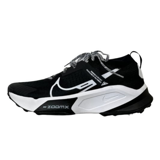 Nike ZoomX Zegama Trail Running Shoes- Black/White