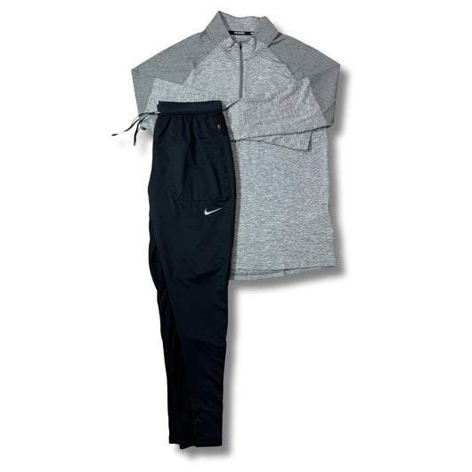 Nike Set | Element 2.0 1/2 Zip - Grey | Phenom Pants - Black