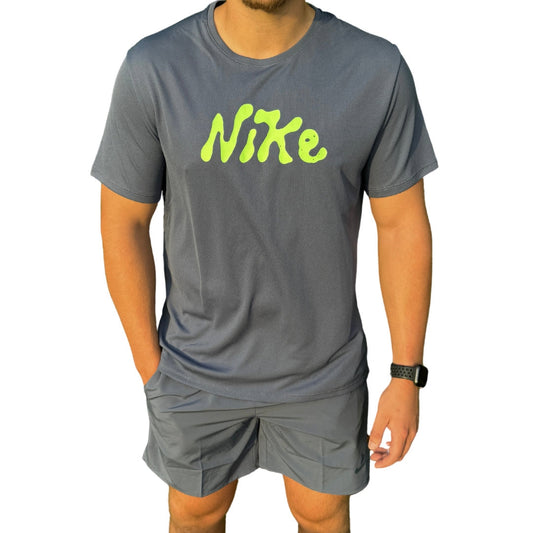 Nike Dri-Fit UV Miler Studio 72’ - Diffused Blue/ Lime Blast