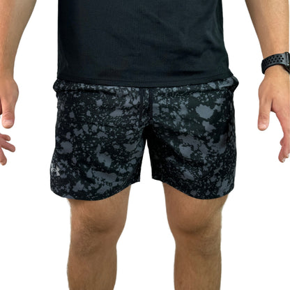 UA SpeedPocket 7in Shorts - Black/Grey