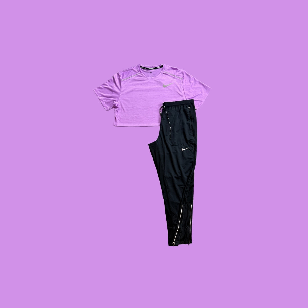 Nike Set | Rush Fuchsia & Black Phenom Trouser