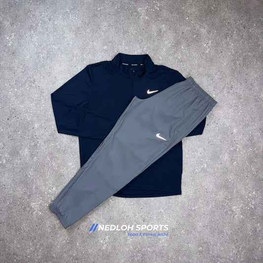 Nike Set | Navy Pacer 1/4 Zip & Grey Challenger Trouser