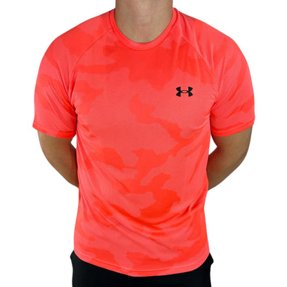 UA Velocity Jacquard Tee - Pink