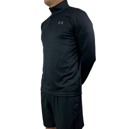 UA Black Velocity 1/4 Zip and UA Cargo Pant