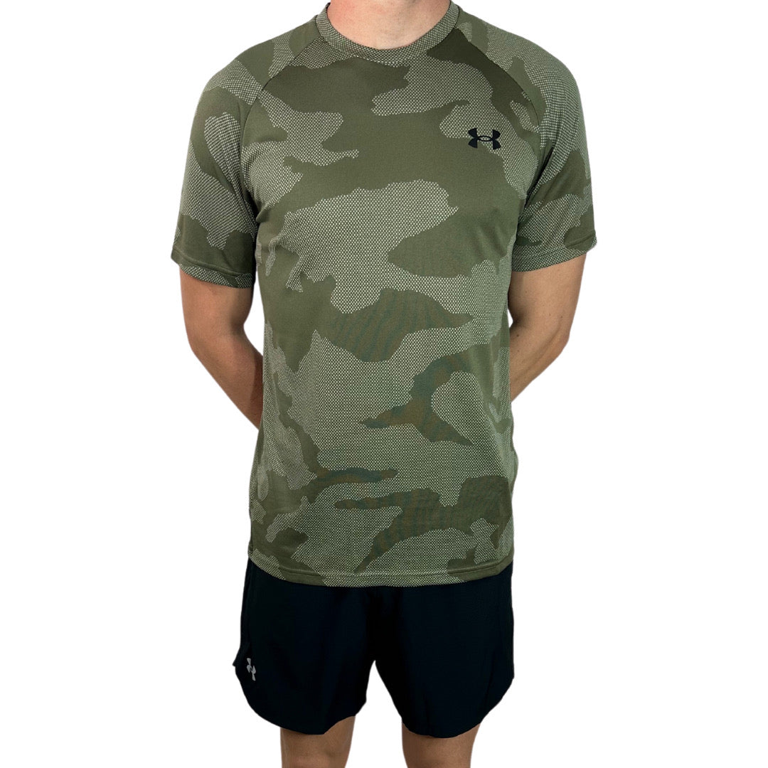 UA Velocity Jacquard Tee - Green