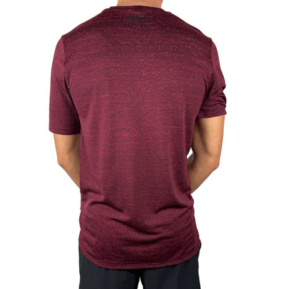 UA Tech Vent Jacquard Tee - Red