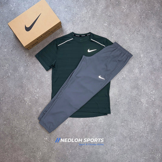 Nike Set | Vintage Green Miler & Grey Challenger Trouser