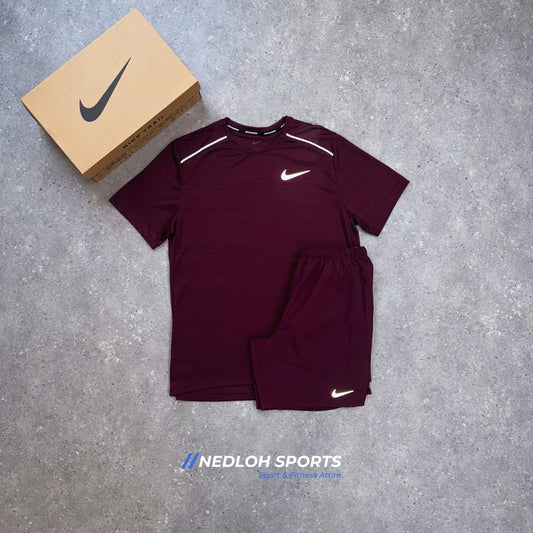 Nike Miler Set | Midnight Maroon Miler & Midnight Maroon Challenger 7in Shorts