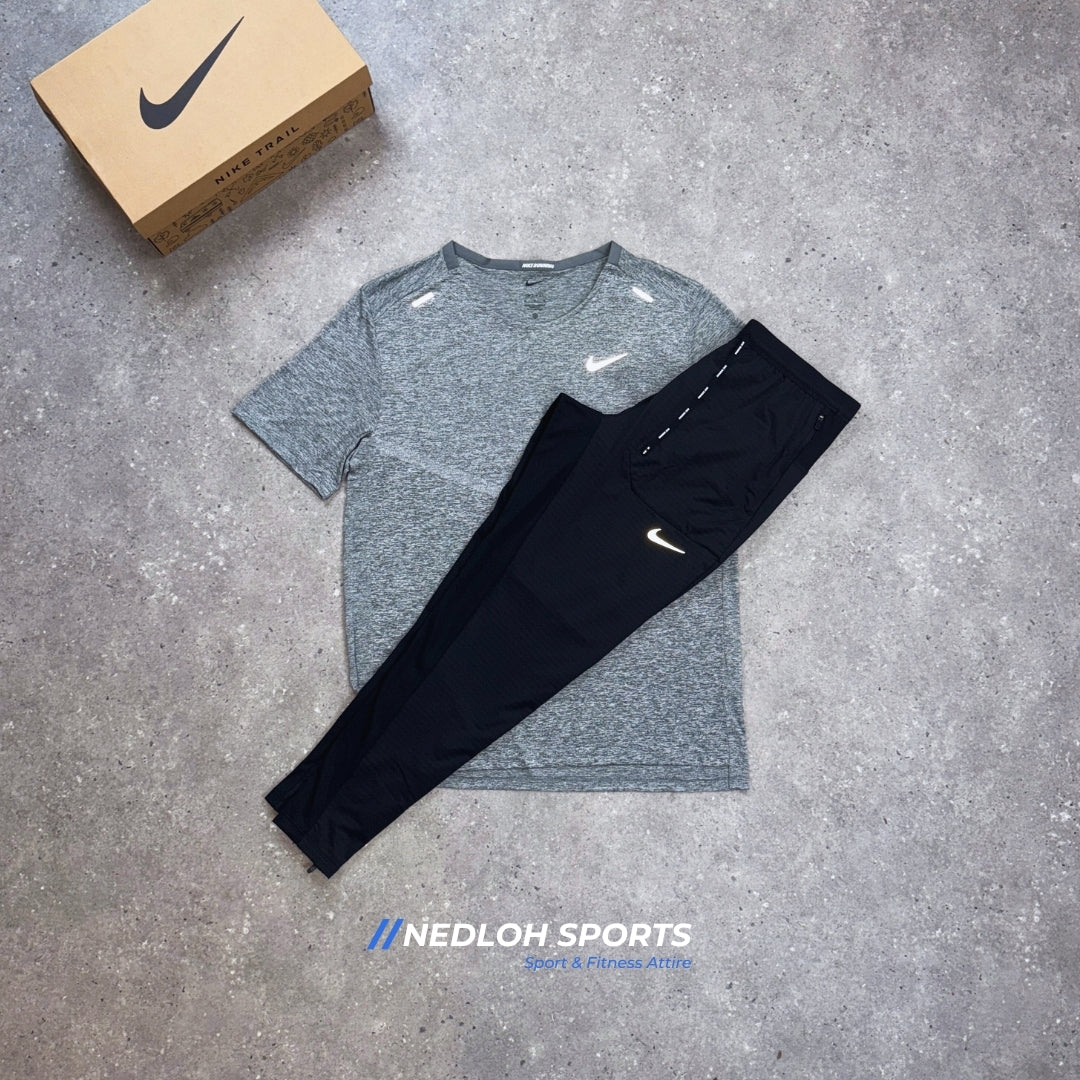 Nike Set | Iron Grey Rise 365 & Black Phenom Bottoms