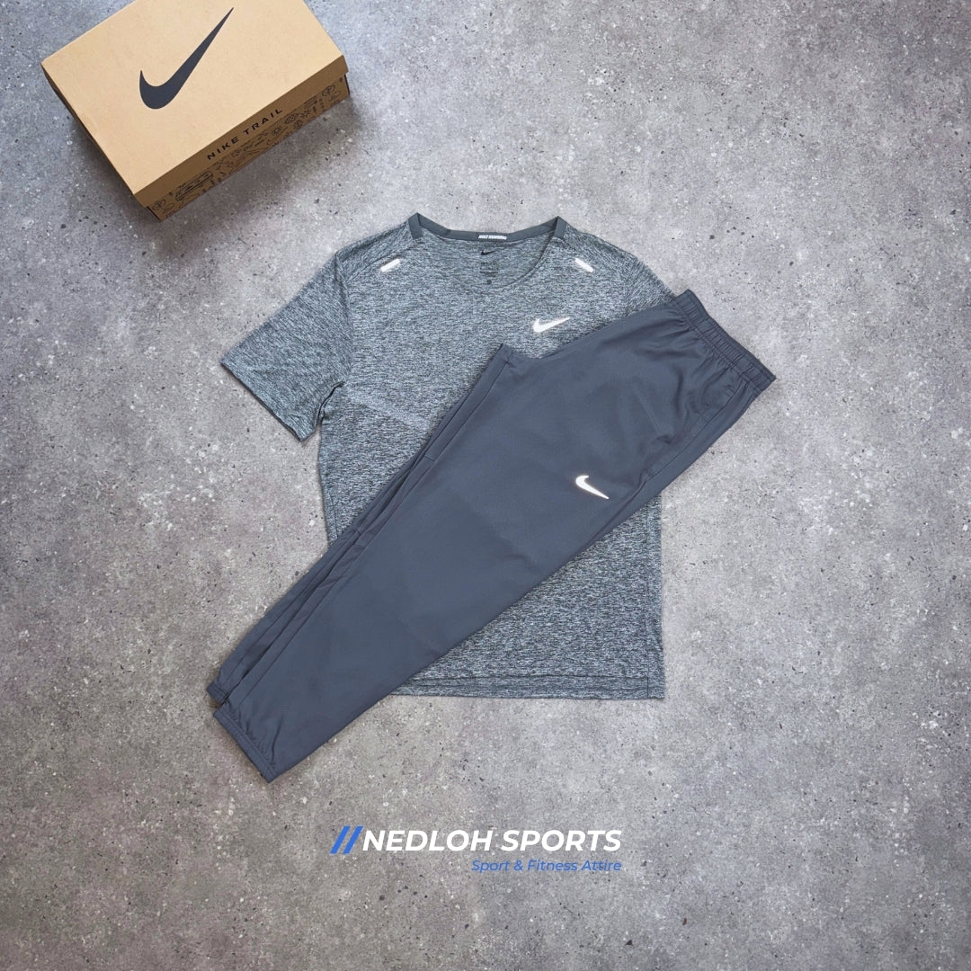 Nike Set | Iron Grey Rise 365 & Grey Challenger Trouser