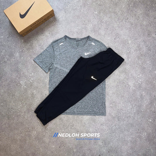 Nike Set | Iron Grey Rise 365 & Black Challenger Trouser