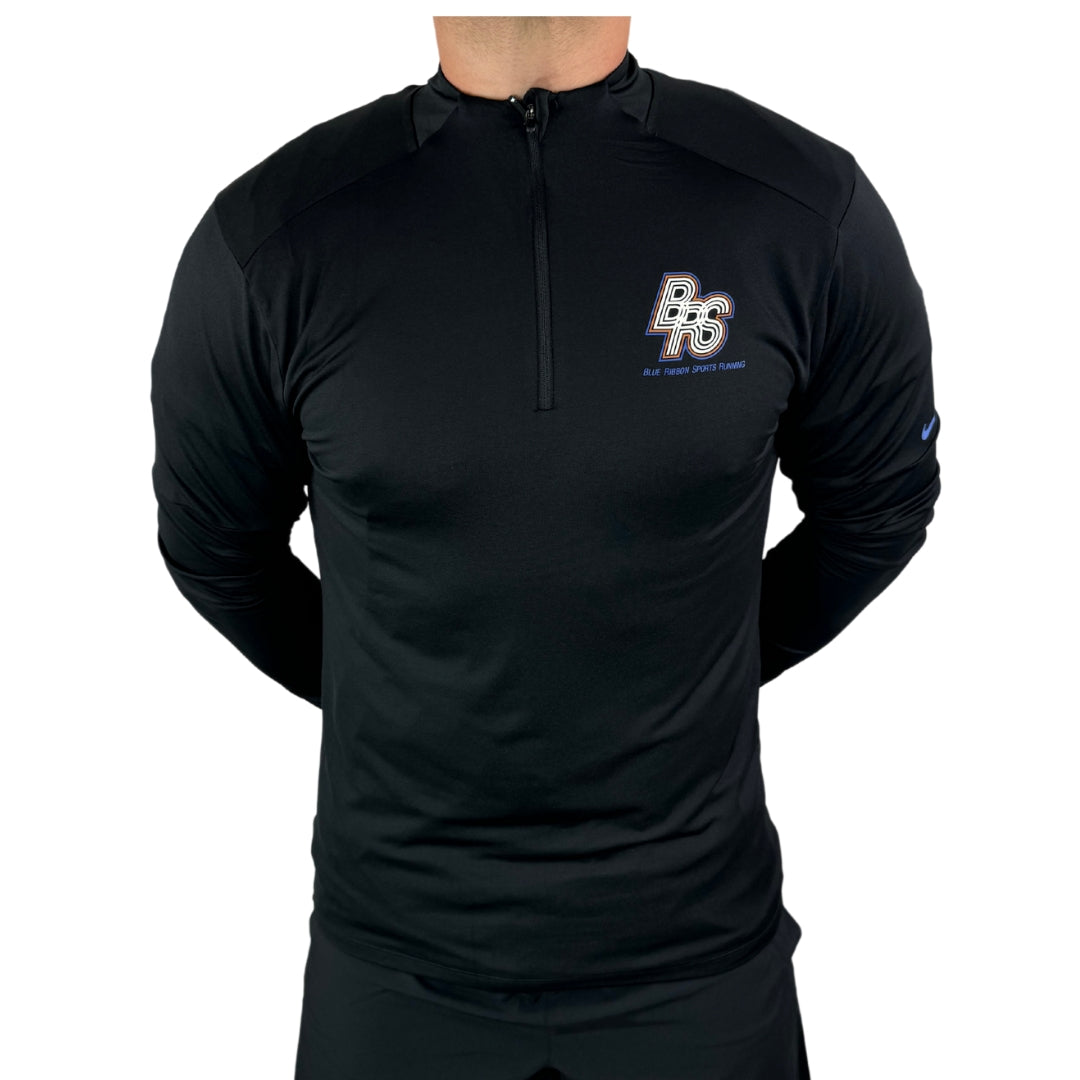 Nike Dri Fit 1/4 Zip Running Energy- Black