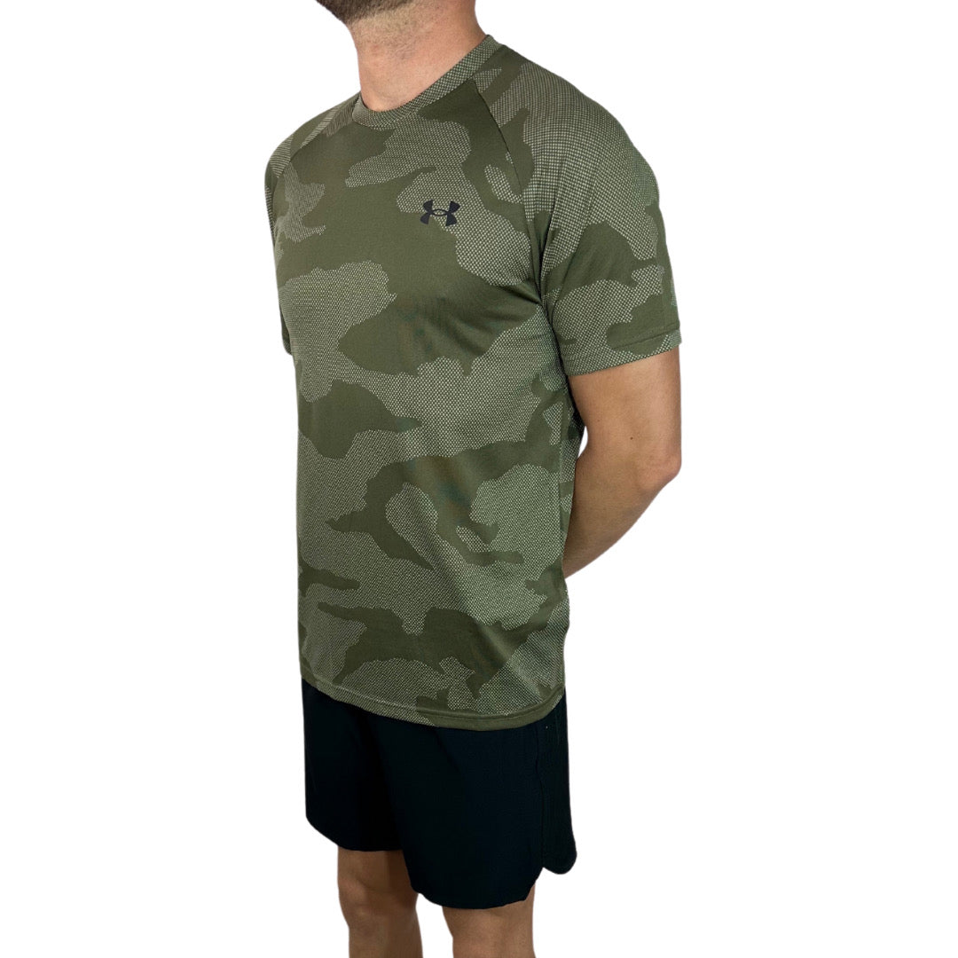 UA Velocity Jacquard Tee - Green