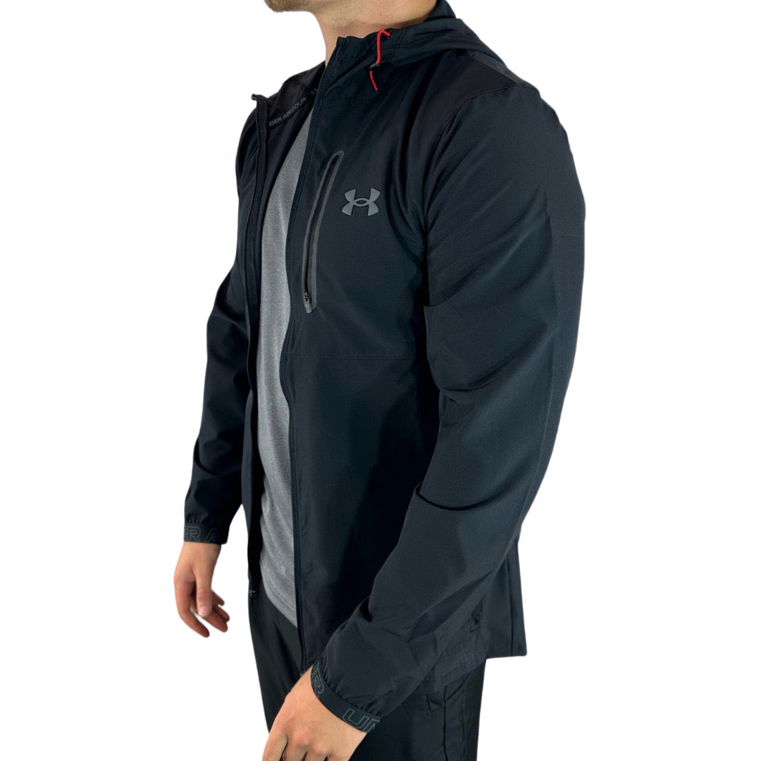 Under Armour JD Vanish Woven Jacket- Black