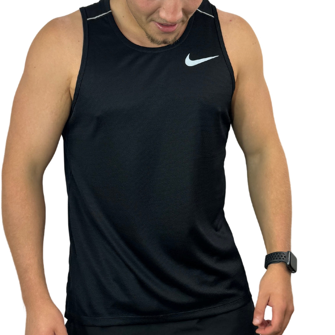 Nike Dri-Fit Miler Vest - Black