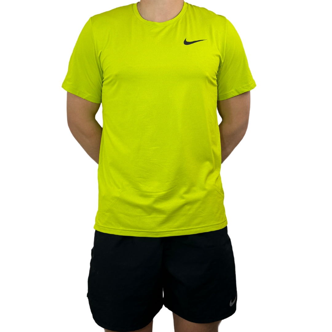 Nike Pro Dri-Fit T-Shirt- Lime