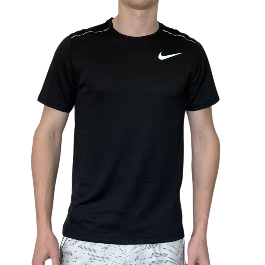 Nike SS Black Miler & 7in Flex Stride Shorts