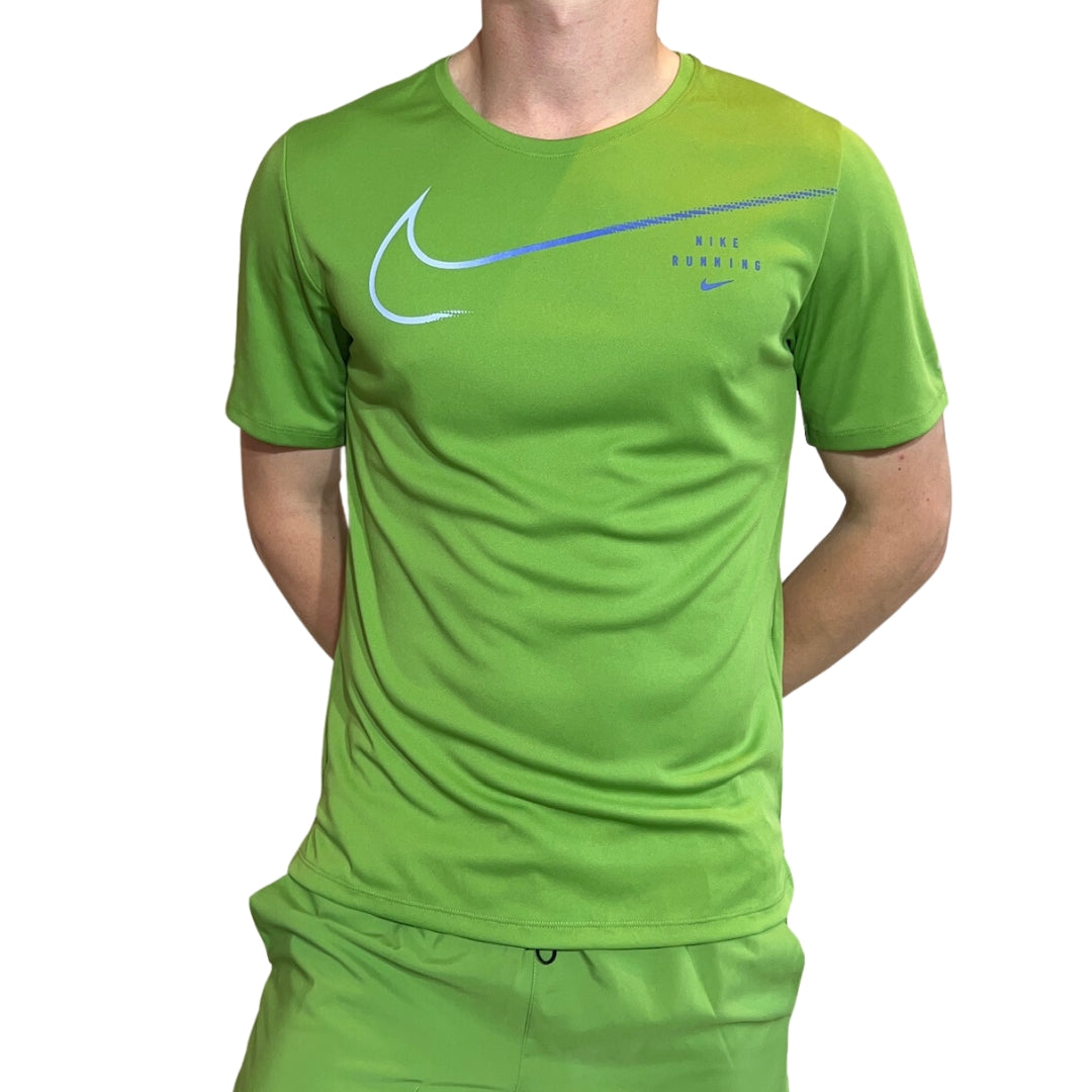 Nike Dri-Fit UV Running Division Miler - Chlorphyll