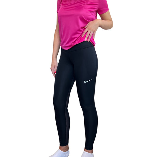 Nike Fast Mid-Rise Pocket Running Leggings - Black