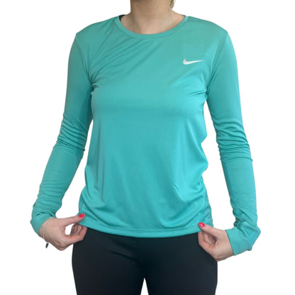 Nike Miler Long Sleeve - Washed Teal