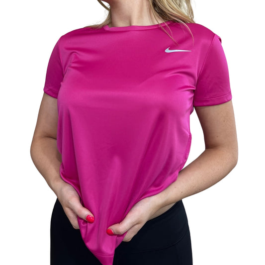 Nike Miler Short Sleeve - Active Pink
